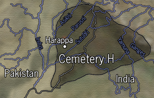 Map of Cemetery H